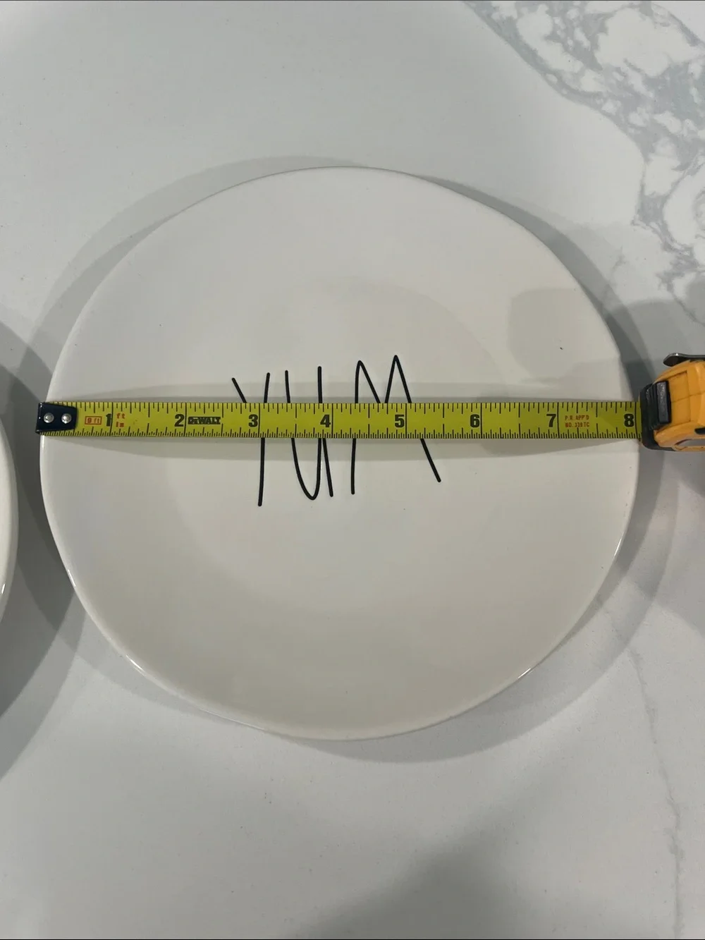Rae Dunn 2pc YUM Plates.